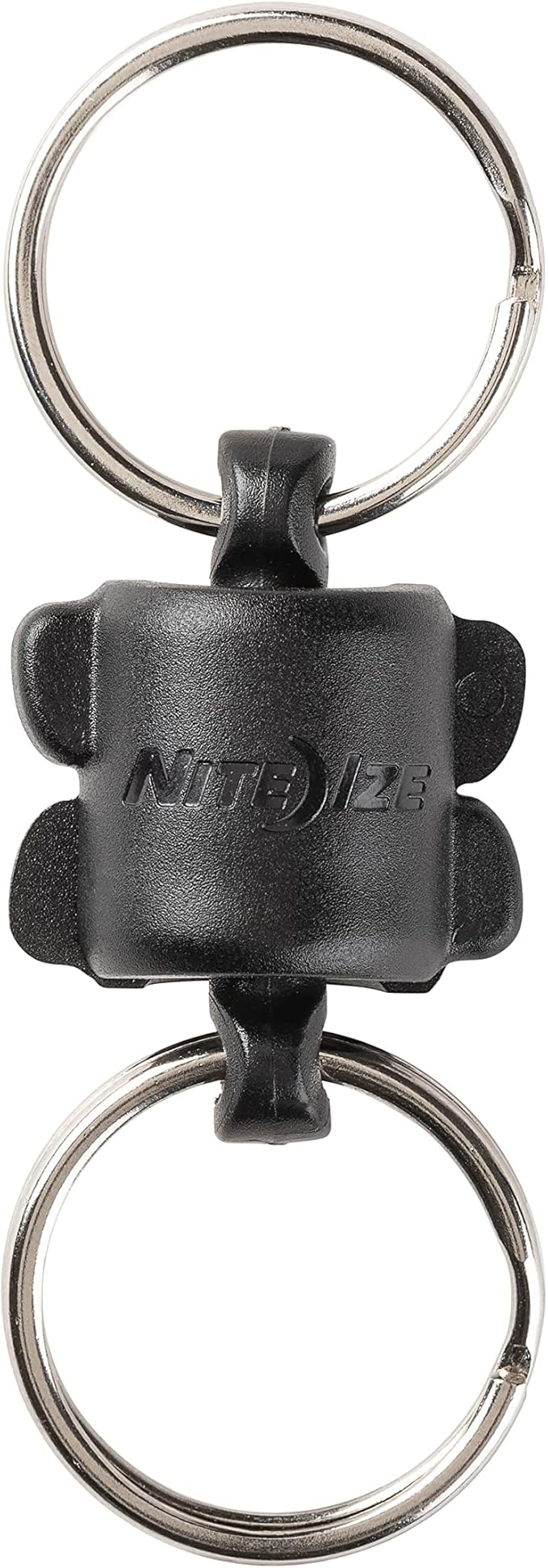 Nite Ize Polycarbonate Keyring 360 Magnetic Quick Connector, Magnetic Locking Split Rings for Keys