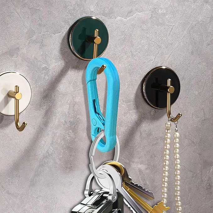 Zinc Alloy Key Chain 3 Packs Keychain Keyring Organizer Key Ring Holder Clip for Men and Women
