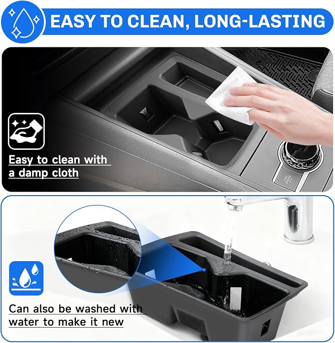 SXCY for 2025 2026 VW Tiguan Accessories Cup Holder Insert Silicone Cup Holder Limiter 2025 2026 Tiguan Drink Holder Adapter Non-Slip Drink Stopper Stabilizer