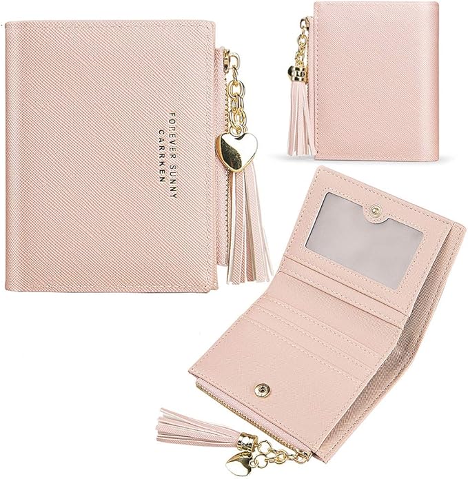 Valentoria Womens Wallet Cute Elegant Long Slim Card Holder Case Minimalist Coin Purse Thin Tassels Zip Clutch Wallets for Girls Ladies | Cute, Elegant, Long, Slim, Case, Minimalist