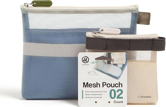 U Brands Tech Pouch Combo, Set of 2