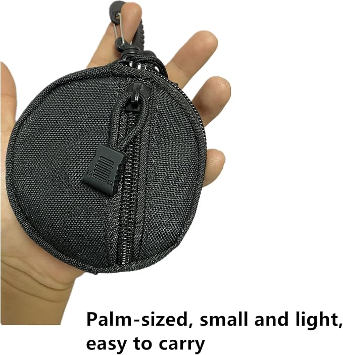 Small EDC Pouch EDC Bag Molle Pouch Tactical Wallet, Molle Accessories, Coin Pouch Coin Purse, Key Case, Tactical Keychain Pouch, Earphone Case, Military Gear Waterproof