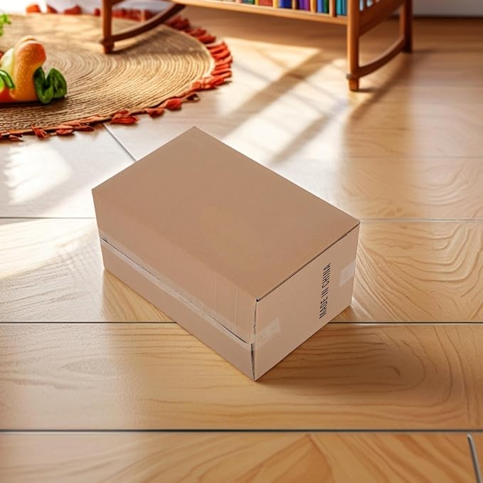 Toyvian Large Capacity Desktop Storage Bin Paper File Organizer Box with Lid for Office Organization and Present Box, Aesthetic and Practical Design for Document and File Storage