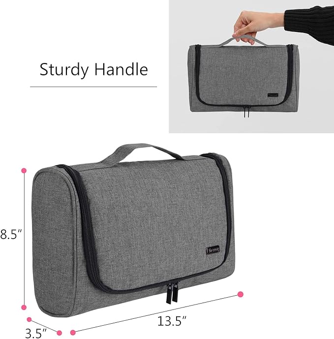 Teamoy Travel Storage Bag Compatible with Dyson Airwrap Styler, Portable Travel Organizer for Airwrap Styler and Attachments, Gray