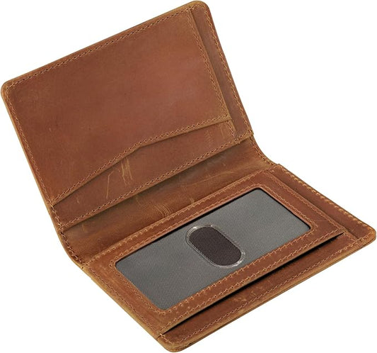 RFID Blocking Slim Wallet for Men | Thin Bifold Credit Card Holder Wallet | Mens Wallet Slim Business Card Case | Minimalist Front Pocket wallet with Gift Box