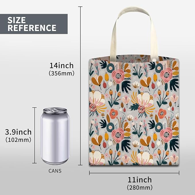 Car Trash Can, Cute Car Trash Bag, Hanging Car Organizer and Storage Bag, Trash Bin for Car Accessories, Vehicle, Travelling, Camping Cute Blue Flowers