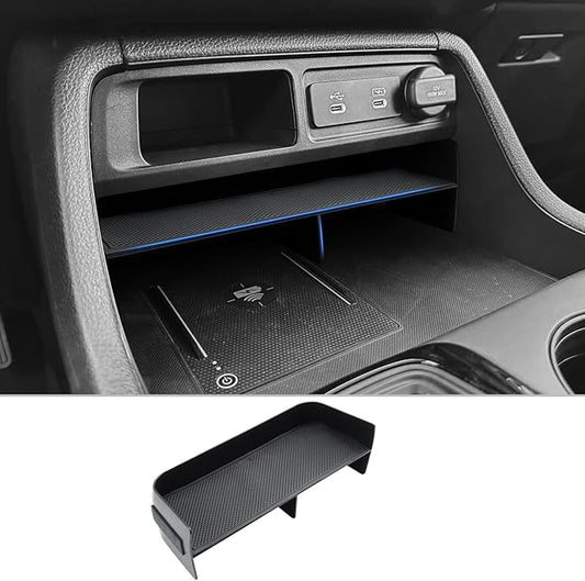 CDEFG 2023 2024 2025 2026 Pilot Center Console Organizer Tray for 2023-2026 Honda Pilot/2024-2026 Passport Accessories Middle Console Storage Box(Divider)