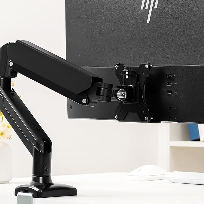 Monitor Arm/Mount VESA Bracket Adapter Compatible with hp Envy 27s VESA 100 * 100mm 75 * 75mm black