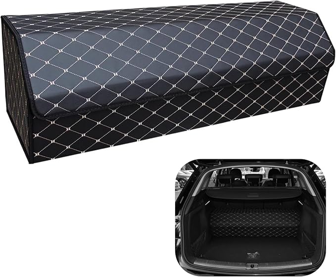 Car Trunk Organizer For Mercedes-Benz GLE 350 - Custom Fit,All-Season Use，Adjustable Partition Design,Large Space Outdoor,Leather,For Mercedes-Benz GLE 350 2020-2025