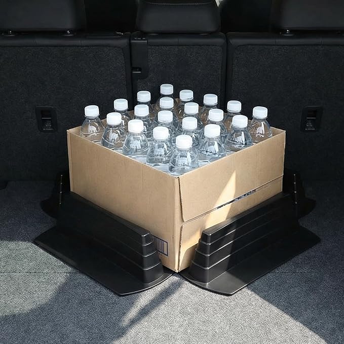 Colingmill 4 Pcs Car Trunk Storage Organizer Blocks for Felt Carpet Free Association Trunk Organizer Multipurpose Containment System