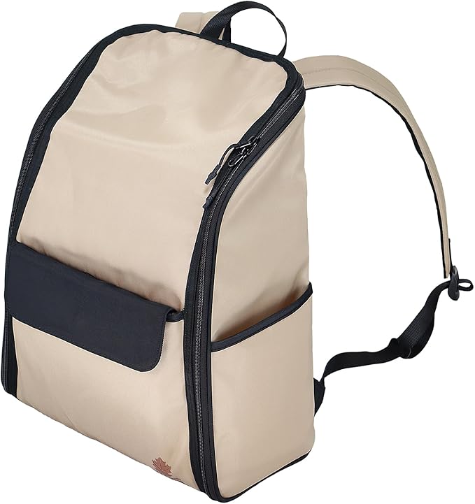 Travel Laptop Backpack Large Hanging Toiletry Organizer Water-Repellent Hygiene Bag (Khaki)