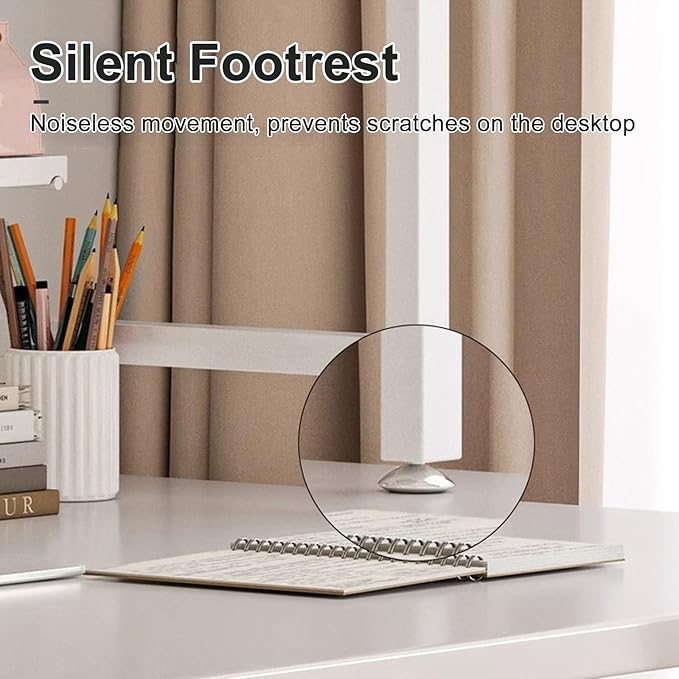 Desk Extender, Desk Organizer Shelf, Peg Doard Display Stan, Load Bearing Capacity 50kg/110lb, Desk Extender Pegboard Workstation, for Table Accessories(Black,95x68x20cm/37x27x8in)