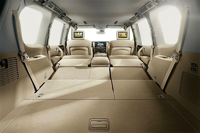 Rear Trunk Organizer Cargo Net for Nissan Armada 2005–2025 – Envelope Style Cargo Net for SUV – Premium Mesh Car Trunk Organizer Vehicle Carrier Storage – Compatible with Armada