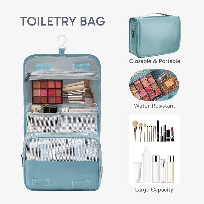 OlarHike 10 Set Packing Cubes for Travel, Gifts for Women Mom,Anti-Tearing Suitcase Organizer with Over 1000 pcs Mesh Holes,Vacation Essentials & Accessories for Cruise Ship