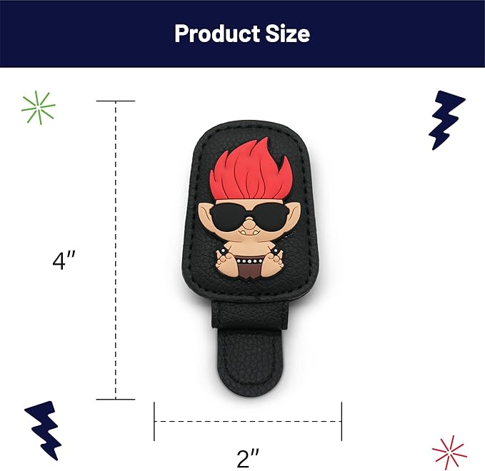 Novelty Sunglasses Visor Clip – Funny Car Accessory for Drivers, Hilarious Gift for Men & Women
