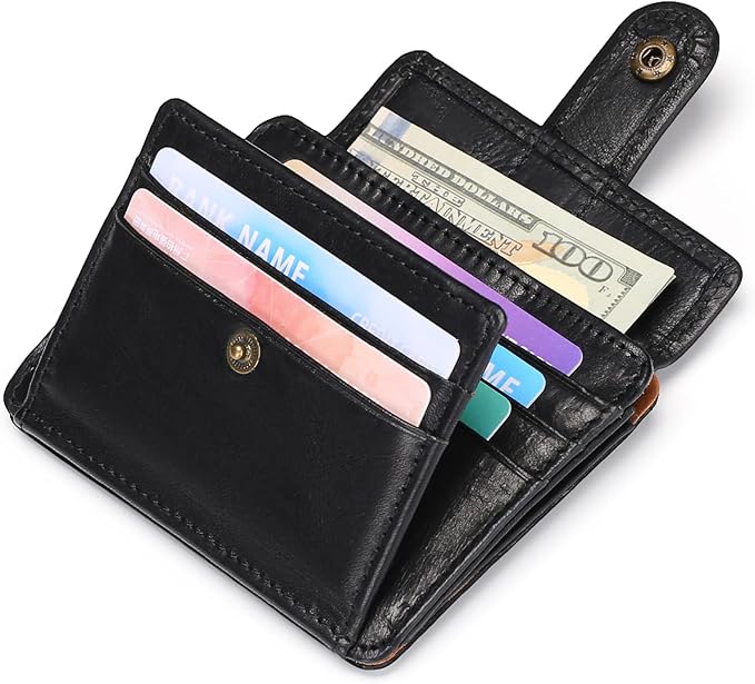 FALAN MULE Wallets for Men Genuine Leather Mens Wallet with Coin Pocket