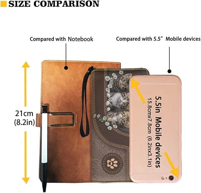 Bulopur Custom Wallet with Name for Women Cute Cat RFID Wristlet Wallets Zip Around Cash Slim Compact Clutch Long Credit Card Holder PU Leather Handbags Gifts for Cat Owner