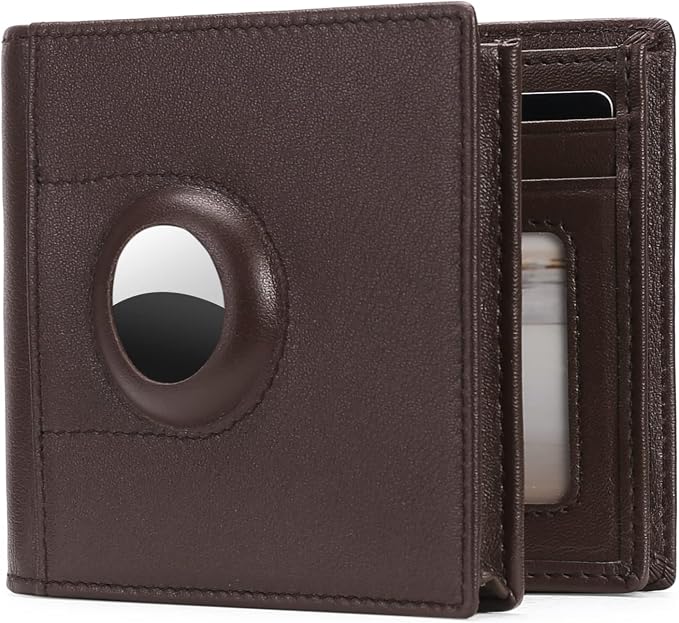 FALAN MULE Wallet for Men Genuine Leather RFID Blocking Credit Card Holder for Men