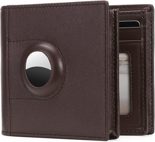 FALAN MULE Wallet for Men Genuine Leather RFID Blocking Credit Card Holder for Men