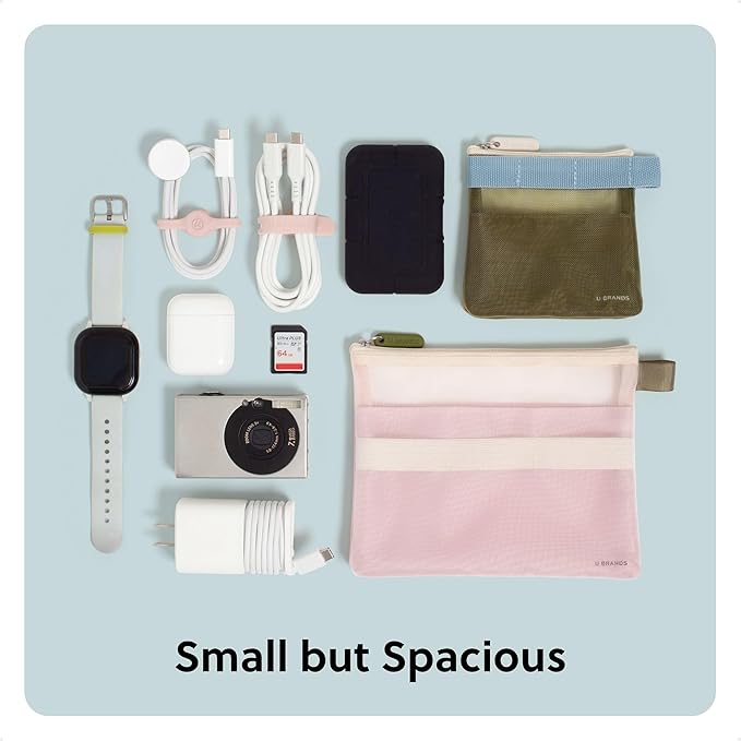 U Brands Tech Pouch Combo, Set of 2