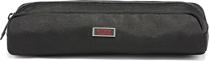 TUMI - Alpha Electronic Cord Pouch - Slim Zip Entry Travel Tech and Cable, Charger and Small Accessory Organizer - Black