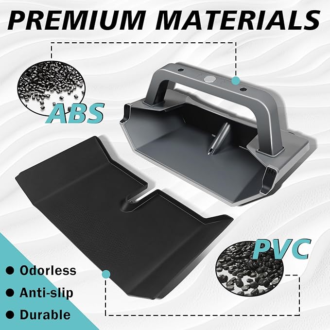 BestEvMod for 2026+ Tesla Model Y Juniper/2026 2025 2024+ Model 3 Highland Upgrade Under Screen Storage Strong Magnet Install No Tape Needed with Protective Edge for Screen Corners OEM Design
