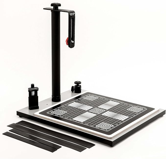 Cosmo Mini 700 Copy Stand, a Stand for Your Smartphone to Digitize Large Pictures, Documents, Chef Plates Meals (Online Food Vendors) and 3D Objects with a Large Floating Mag. Board, Made in USA