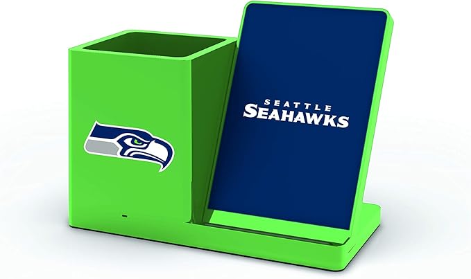 SOAR NFL Unisex Wireless Charging Stand and Desktop Organizer