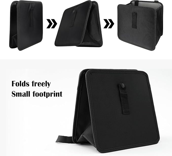carleef Hanging Car Trash Can,Foldable & Leak-Proof Car Trash Bin with 7L Large Capacity for Keeping Tidy,Multipurpose Universal Cars Garbage Can as Cars Organizer and Storage