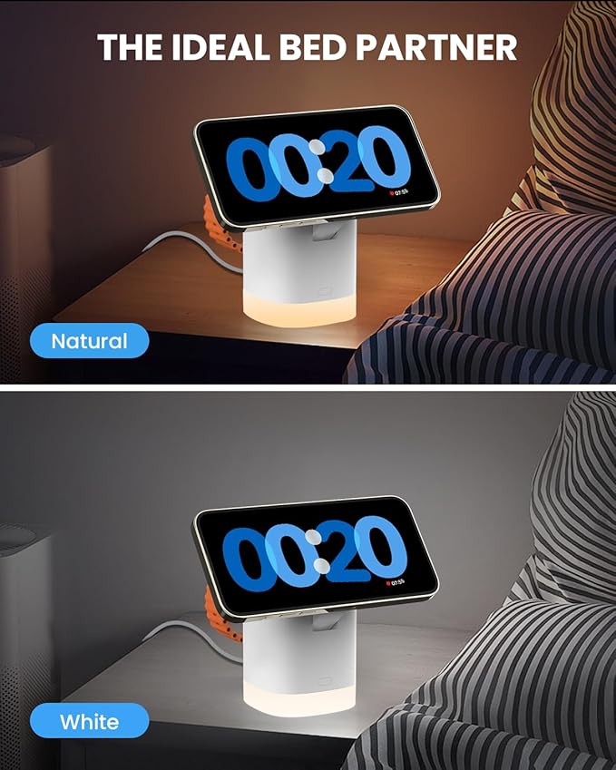 Magnetic Charging Station for Apple Watch: JoyGeek Wireless Charging Stand for Mag-Safe Charger Multiple Devices - for iPhone 16-12 Pro Max Plus, A-pple Watch Series 10-2, for Air-Pods 4/3/2/Pro