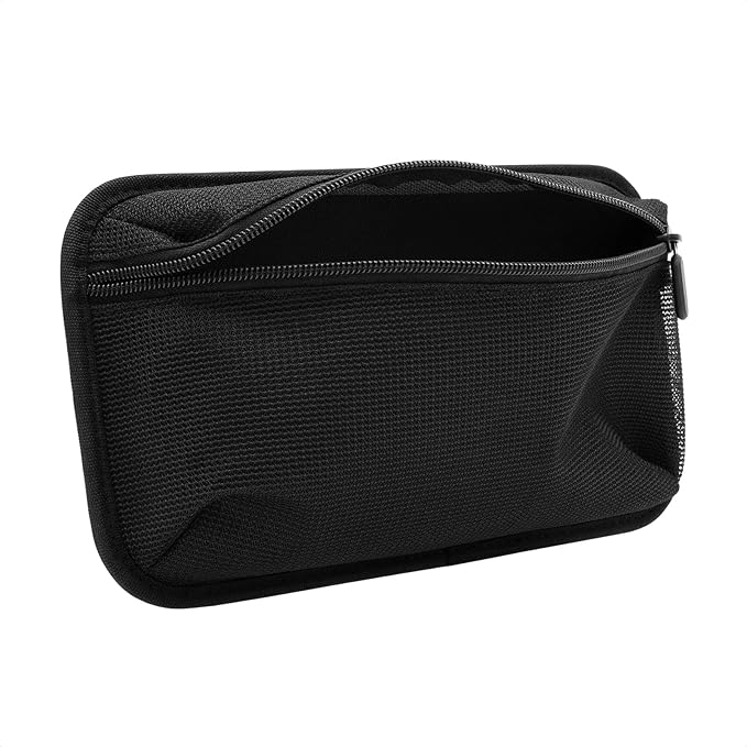 GRITR Hook-Backed Zippered Admin Pouch - 600D Oxford Small Tool Bag with Mesh Front Panels - EDC Organizer for Range Gear, Medical Supplies, Travel Items & Electronics