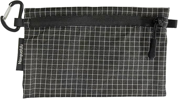 Water-Resistant Passport Holder for Travel, Ultralight Passport Wallet with YKK Zipper, Travel Essentials Organizer for Women Men, Portable Money Pouch Case for Credit Cards, ID, Cash, Small Items