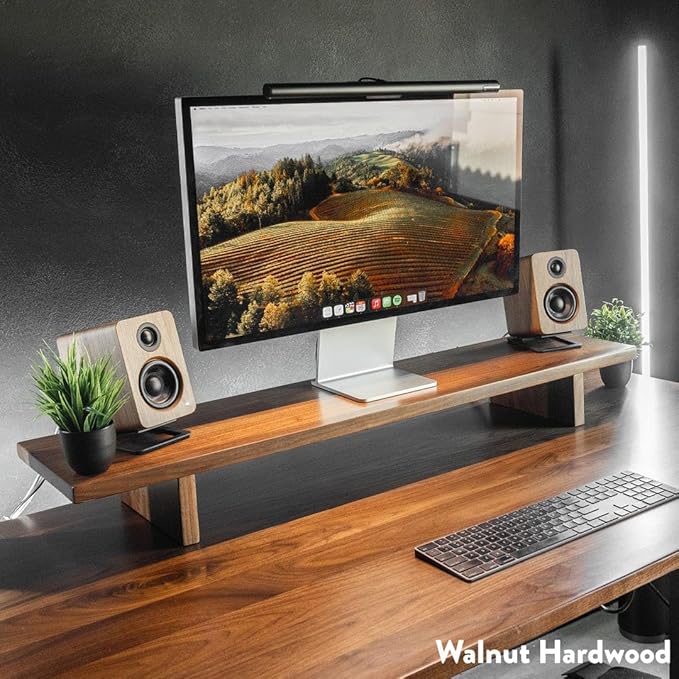 Desky Monitor Stand - White