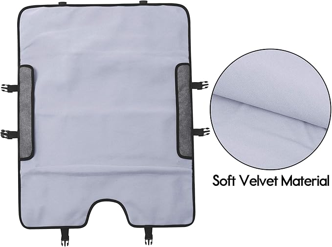 CURMIO 24 Inch Monitor Carrying Case, Universal 24" Computer Monitor Bag with Rubber Handle and Pockets, Gray (Patented Pending)