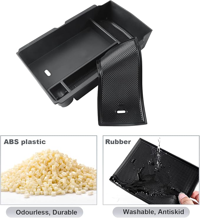 SKTU for 2023 2024 2025 2026 Honda CRV Center Console Organizer 2023-2025 2026 CRV Hybrid Console Tray 2024 2025 2026 CRV Accessories Console Tray Honda CR-V 2025 2026 Accessories with Coin Holder