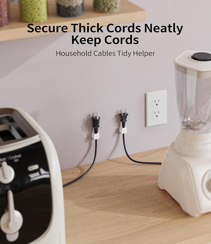 9 Pack Magnetic Cable Clips Cord Organizer,Desk Cable Management Accessories,Cord Clips,Adhesive USB Wire Holder Keeper Organizer for Home Office Desk Phone Car Wall Desktop Nightstand cable organizer