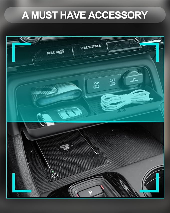 CDEFG for 2026 Honda Passport Center Console Organizer for 2026 Honda Passport Accessories Middle Console Drawer Storage Box Insert Tray