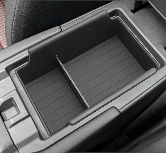 LUWU 2025 2026 Kicks Center Console Organizer Tray Compatible with 2025 2026 Nissan Kicks Accessories 2025 2026 Kicks S/SV/SR Armrest Console Organizer Armrest Organizer Insert Tray Black