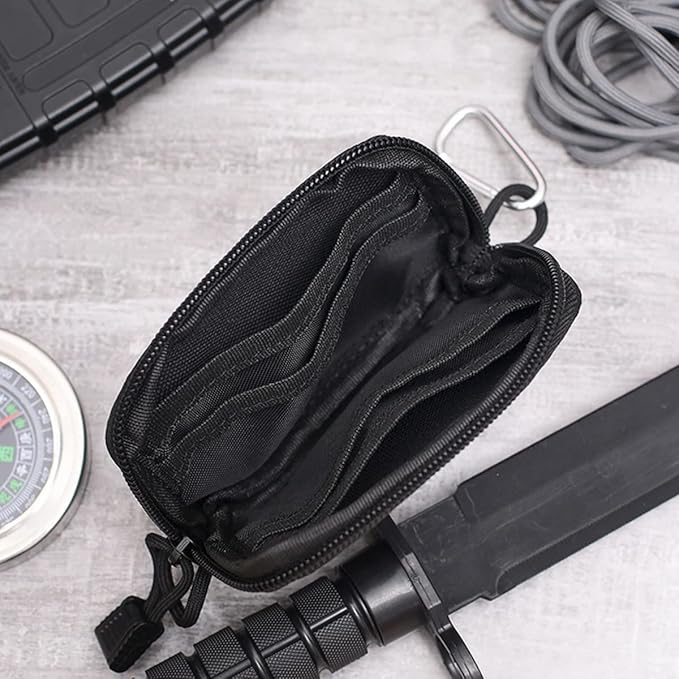 Tactical EDC Pouch, Pocket Organizer, ID Holder, Credit Card Holder for Men
