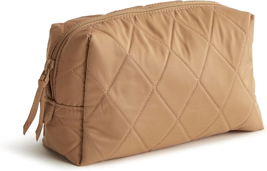 Vera Bradley Women's Performance Twill Medium Cosmetic Makeup Organizer Bag
