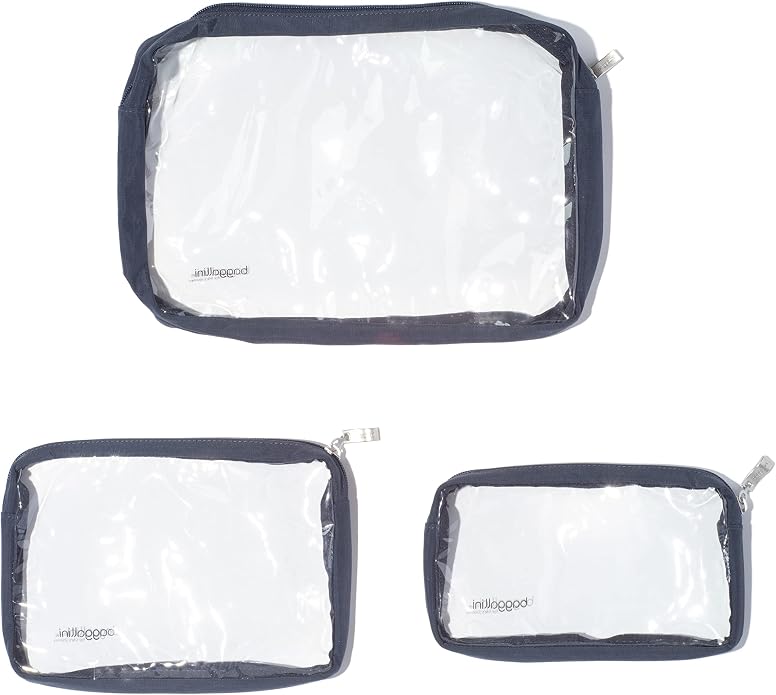 Baggallini Clear Travel Pouches