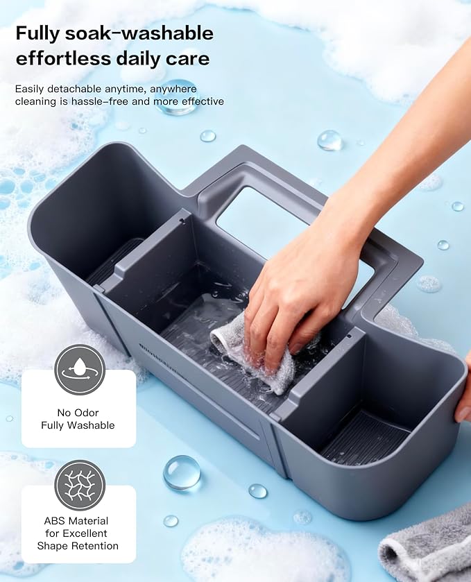 3-in-1 Rear Center Console Hanging Organizer for Toyota Sienna 2021-2025 2026, Backseat Organizer with Cup Holder, Tissue Holder & Phone Stand, Waterproof Easy Clean Sienna Accessories