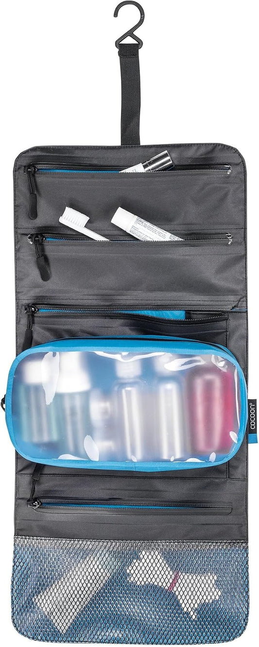 COCOON - Premium - Minimalist Hanging Toiletry Kit - Blue