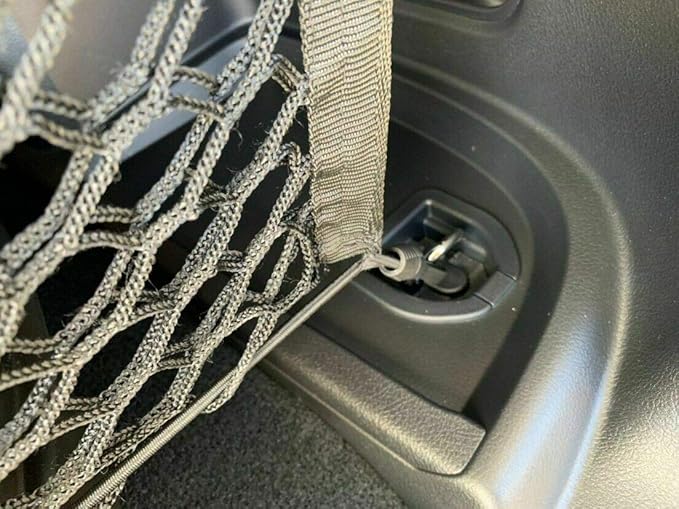 Rear Trunk Organizer Cargo Net for Toyota 4Runner 2003-2023 - Envelope Style Cargo Net for SUV-Premium Mesh Elastic Car Trunk Organizer Vehicle Carrier Storage–Compatible with 4Runner