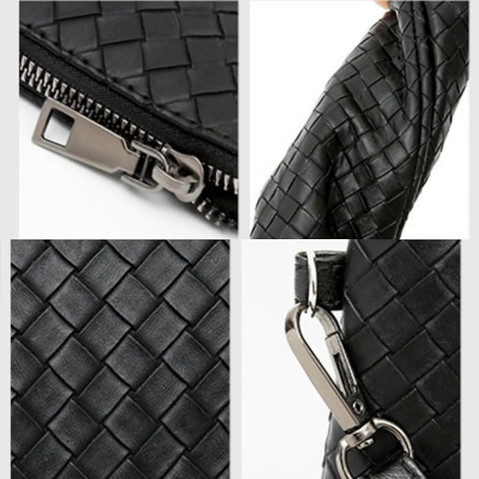 Mens Clutch Bag Man Purse Handbag 9.5-11 inches Large Hand Bag Big Clutch Wallet