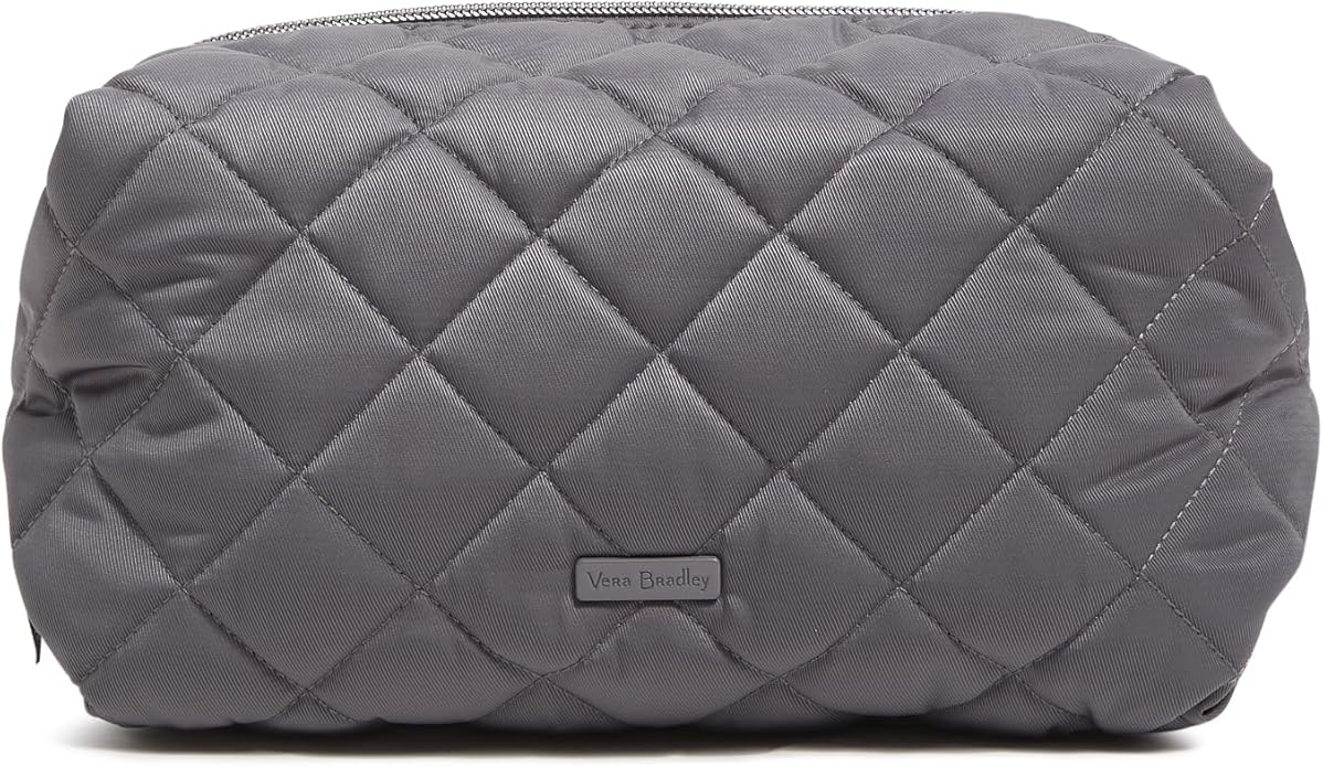 Vera Bradley Women's Performance Twill Large Cosmetic Makeup Organizer Bag