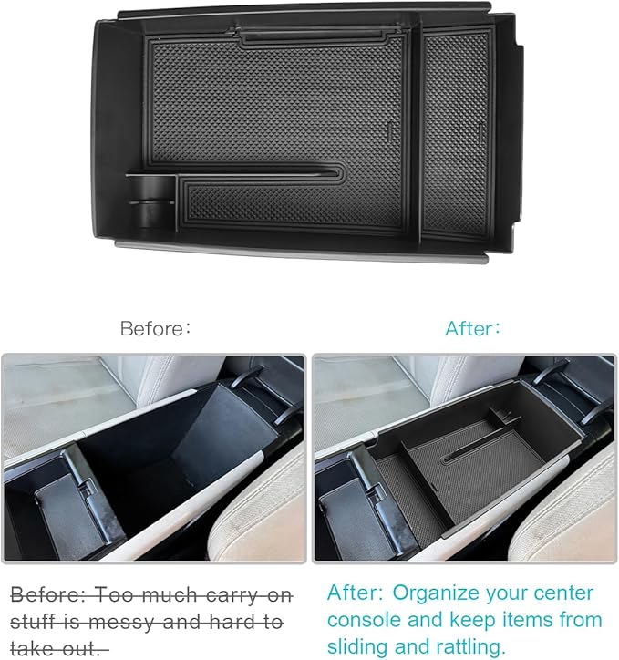 CDEFG for 2025 2026 Kia K5 Center Console Organizer Tray Compatible with 2025 2026 Kia K5 Middle Console Organizer 2025 2026 K5 GT-Line GT EX LXS Accessories Armrest Storage Box