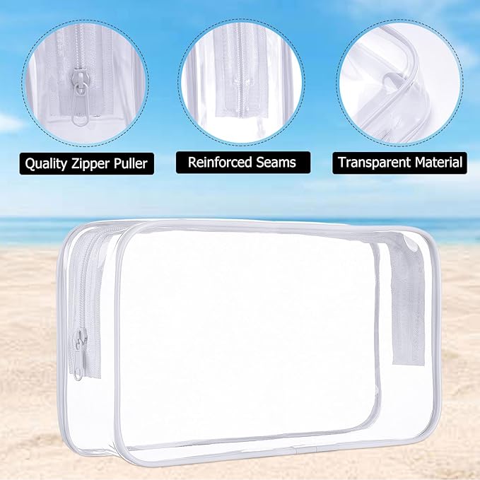 Travel Shampoo Bottles for Toiletries 10 Pack TSA Approved Travel Size Containers Leak Proof Plastic Small Cream Jars & Refillable Spray Bottle for Shampoo, Conditioner, Body Wash
