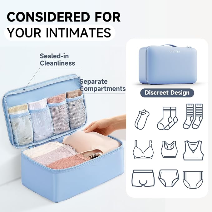 OlarHike 11 Set Packing Cubes for Travel, Gifts for Women Mom,Anti-Tearing Suitcase Organizer with Over 1000 pcs Mesh Holes,Vacation Essentials & Accessories for Cruise Ship