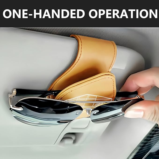 Cybertruck Sunglass Holder Clip Compatible with Tesla 2024 2025 Interior Accessories Organizer Eyeglass Hanger Decor